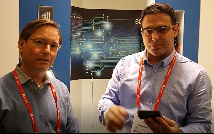 George Brostoff, CEO of SensibleVision and Gur Arie Bittan, Co-Founder and Chief Executive Officer of Mantis Vision