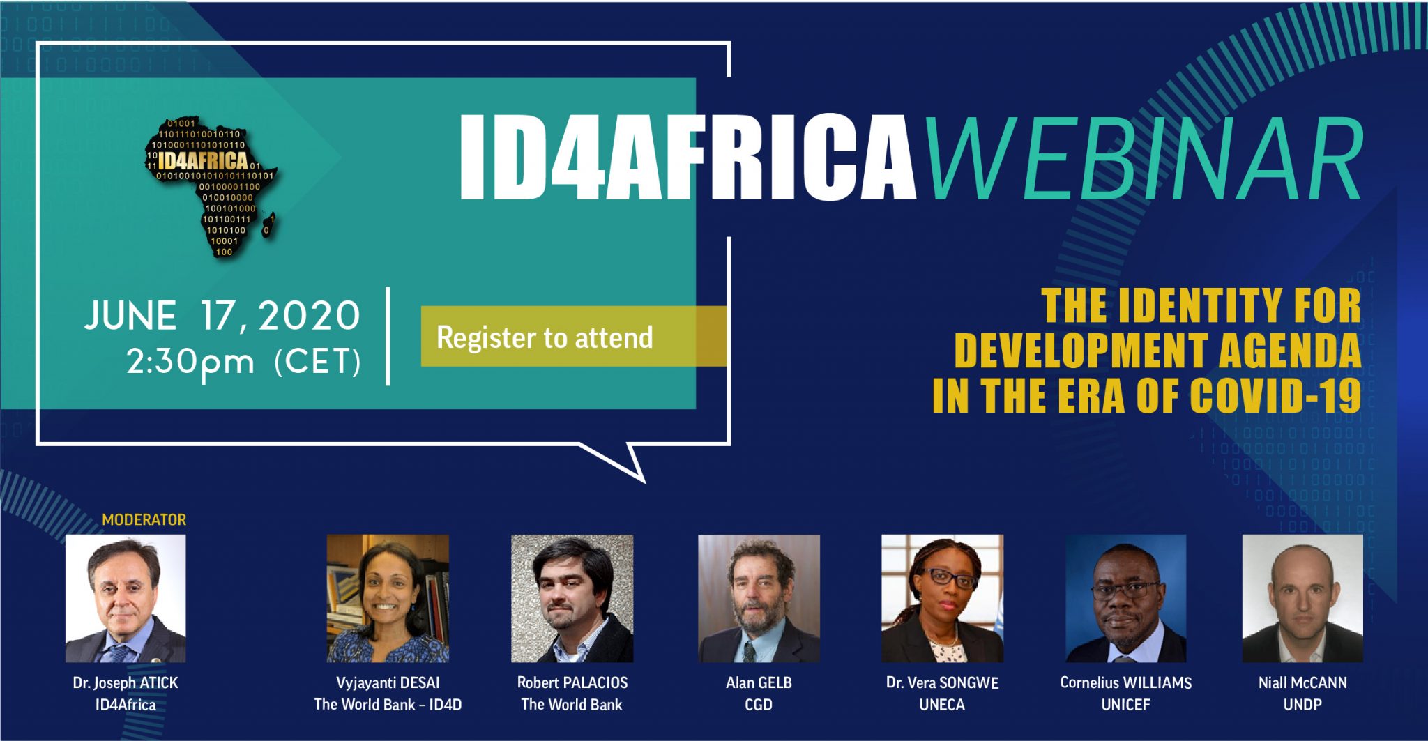 ID4Africa webinar - The Identity for Development Agenda in the Era of ...