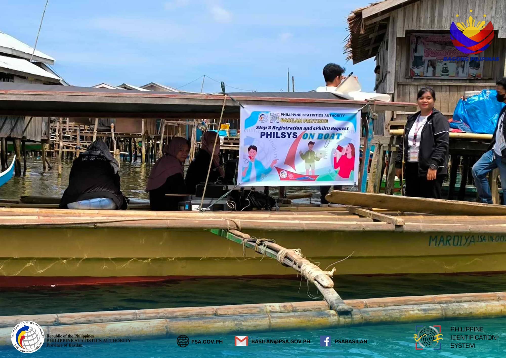 You can PhilSys on a boat: Philippines' ID registration goes aquatic - Vimarsana News