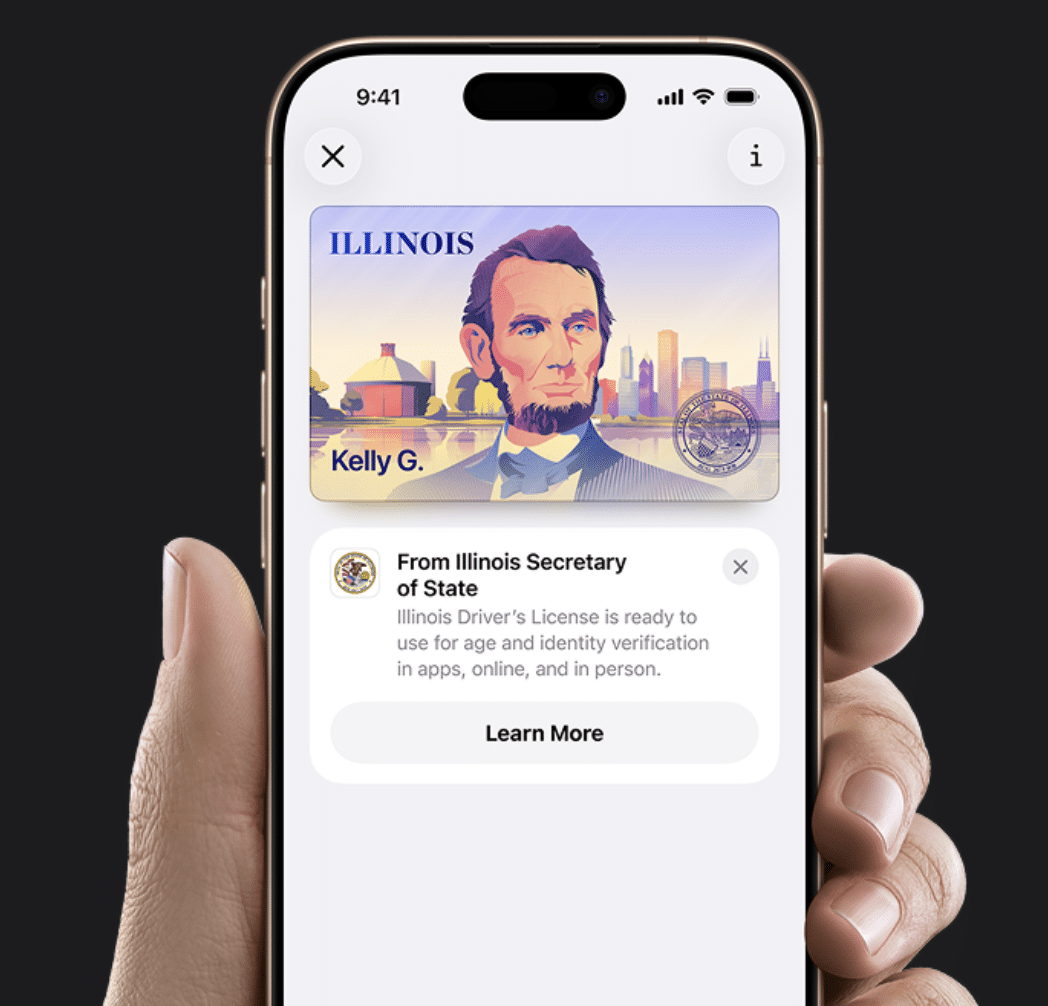 Illinois mobile driver’s license, digital ID card now live in Apple Wallet