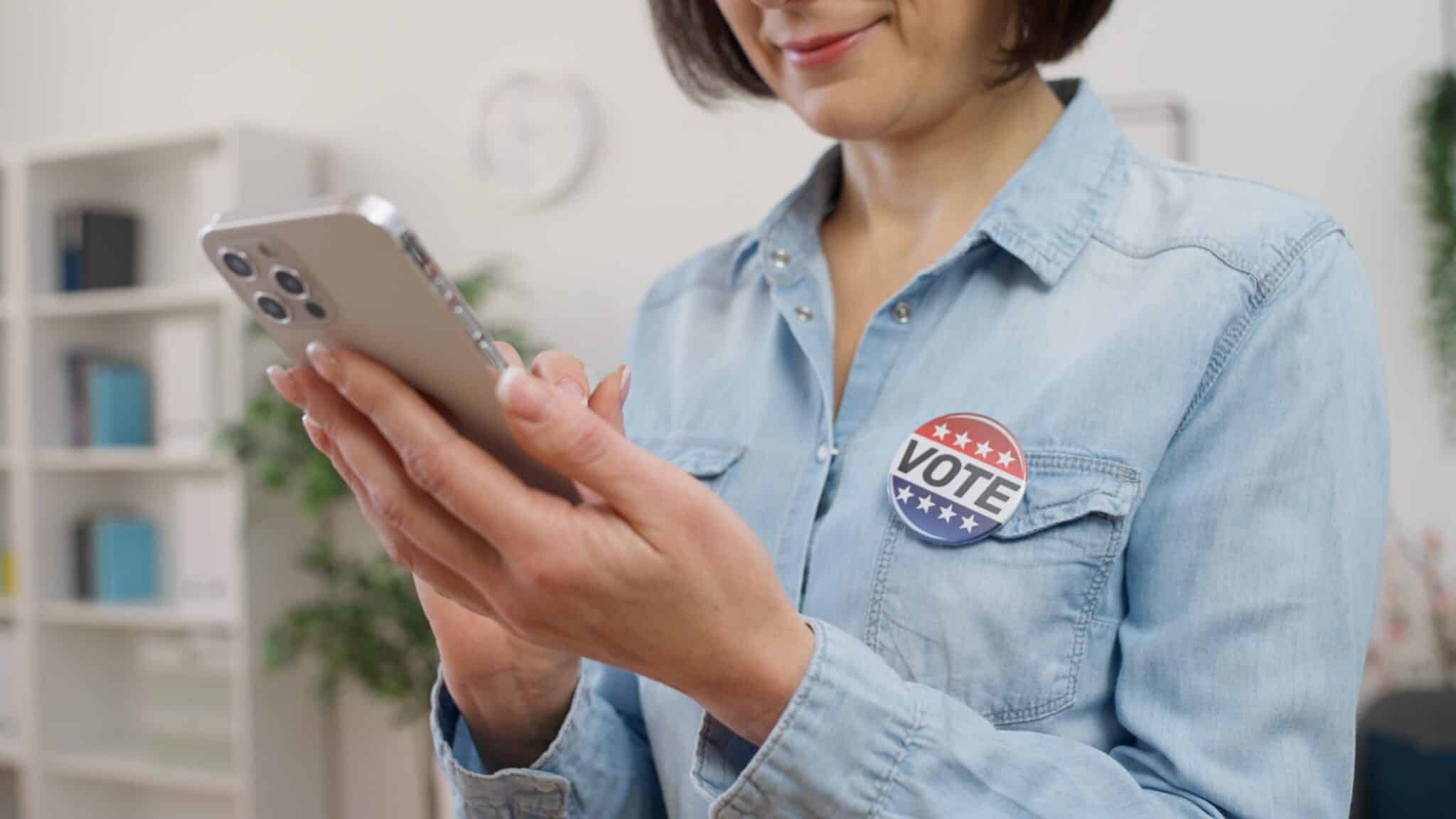 Your phone could replace the ballot box
