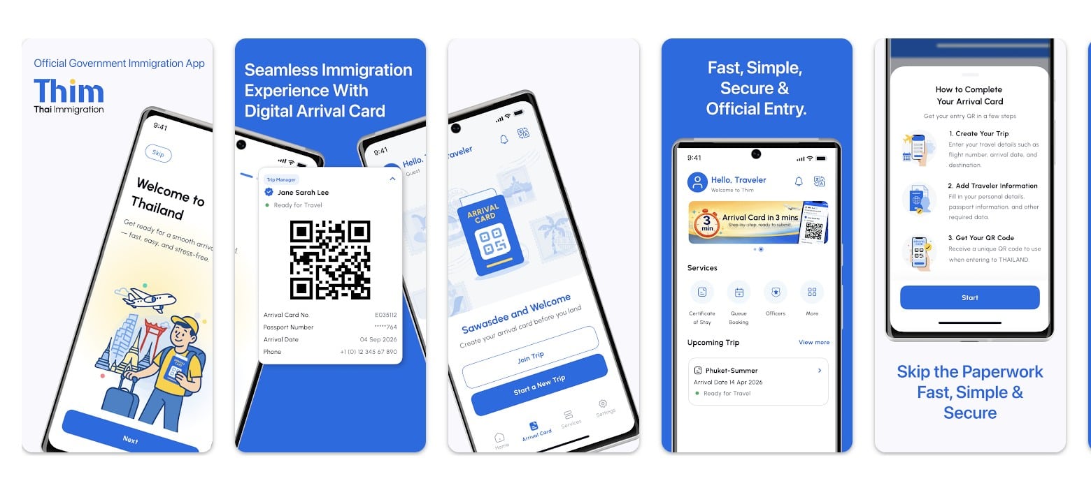 Thailand modernizes immigration checks with THIM travel app