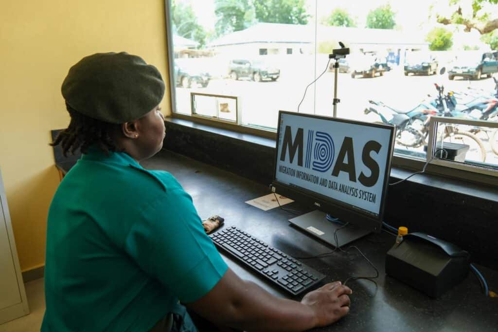 IOM digital migration platform helps Côte d’Ivoire modernize border management